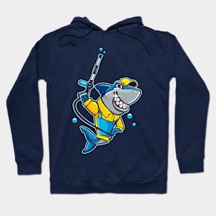 cleaning shark Hoodie